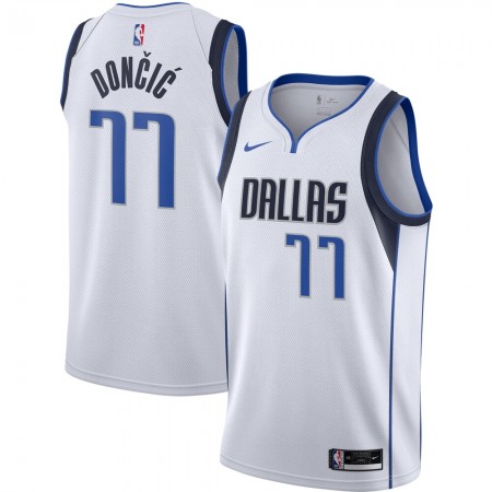 Maillot Basket Dallas Mavericks Luka Dončić 77 2020-21 Nike Association Edition Swingman - Homme